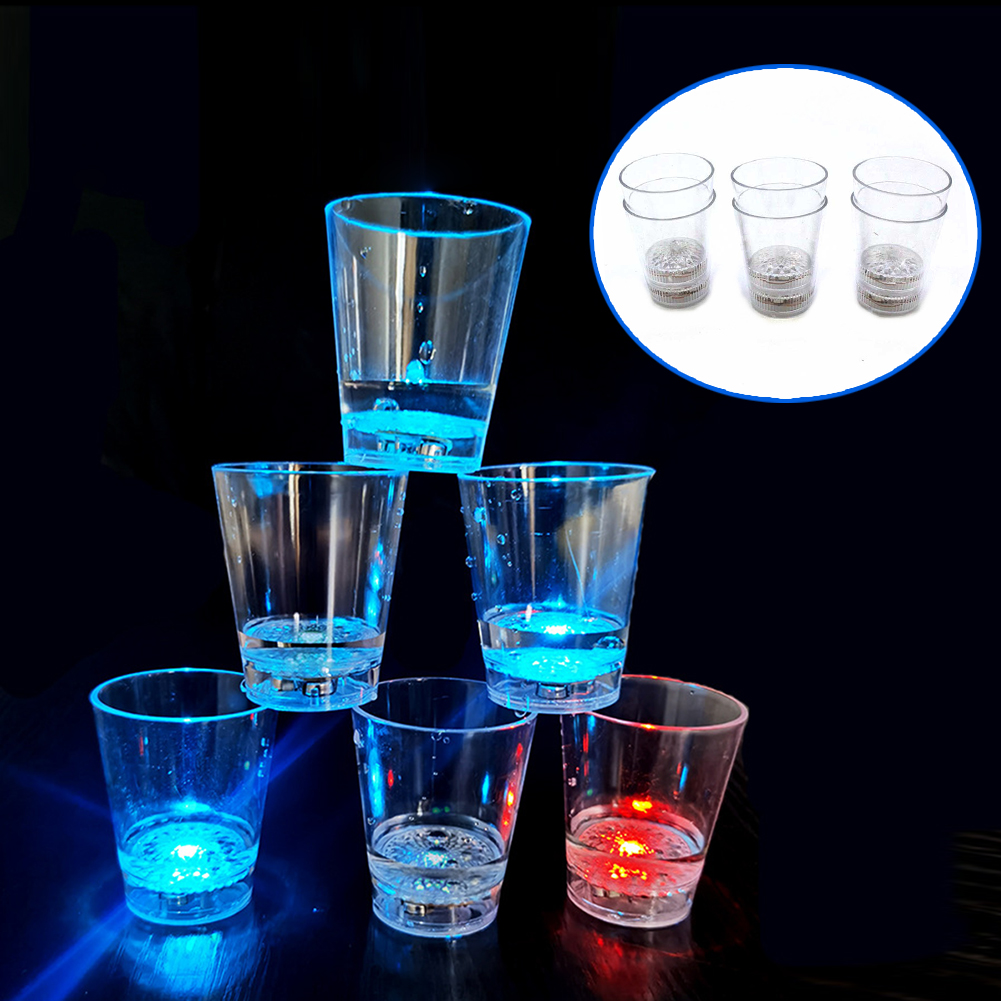 Wine Vodka Beer - Стеклянная Кружка со светодиодной подсветкой, яркий