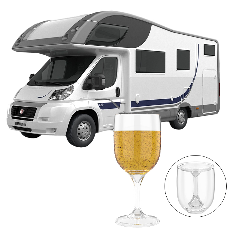 Wine & Beer Quito - Портативный бокал для вина на колесах,