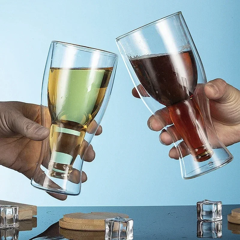 Wine Vodka Beer - Креативная коктейльная кружка с бокалами, кружки