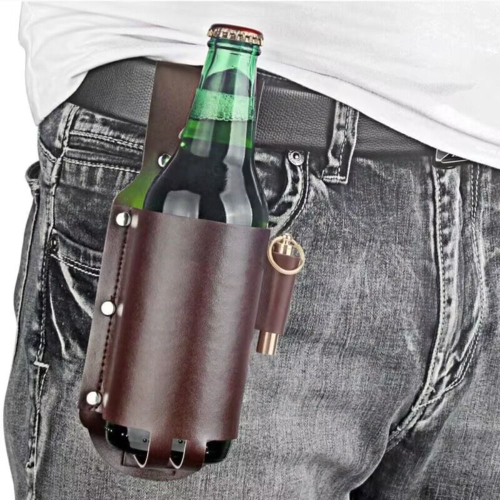Wine Beer Holder - Поясная кобура для пивной бутылки из
