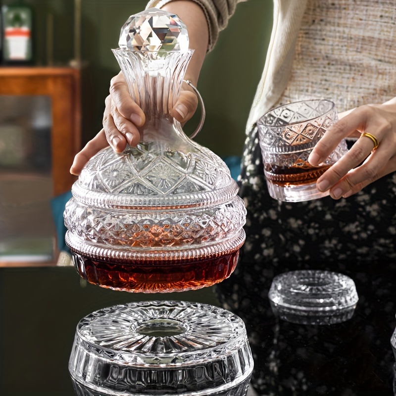 Wine Glass Set Crystal - Хрустальный графин для вина Элегантный набор