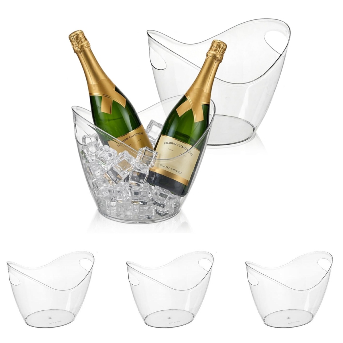 Wine Beer Holder - 5 небьющихся ведер для льда из