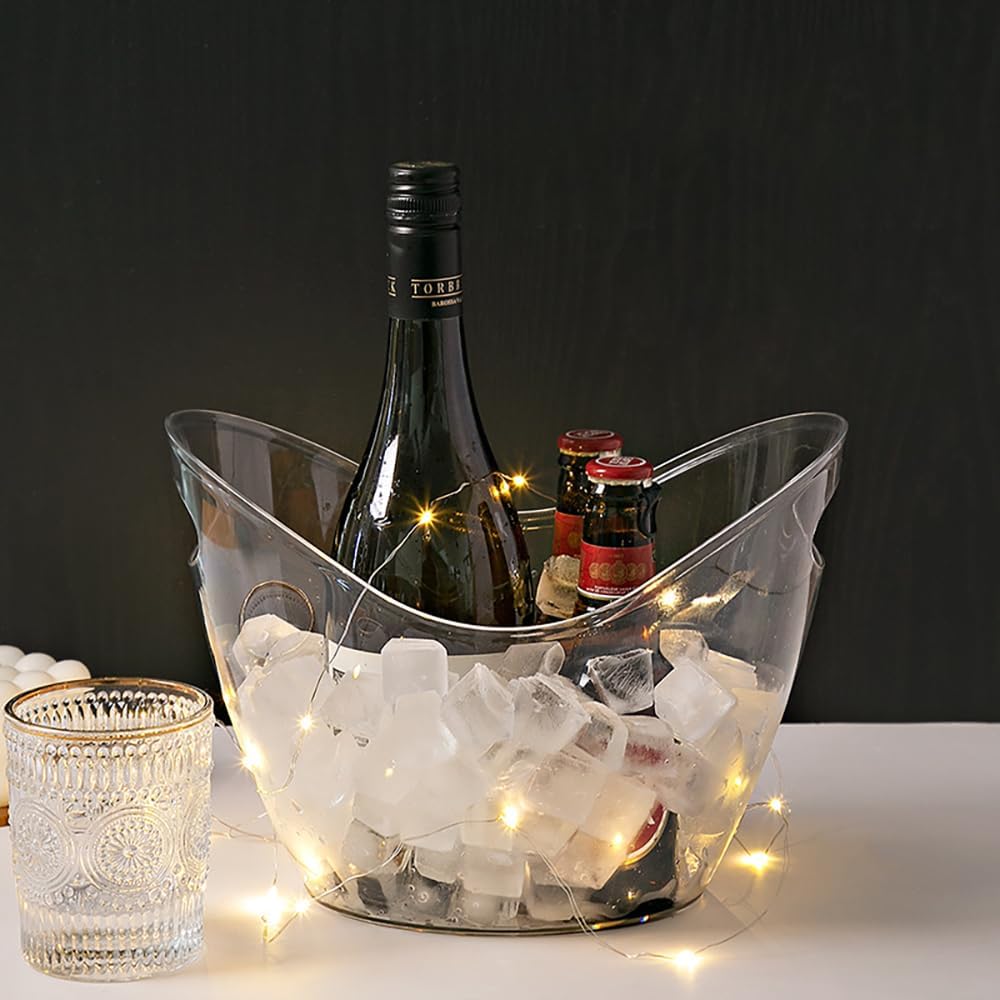 Wine Beer Holder - Прозрачное акриловое ведерко для льда в
