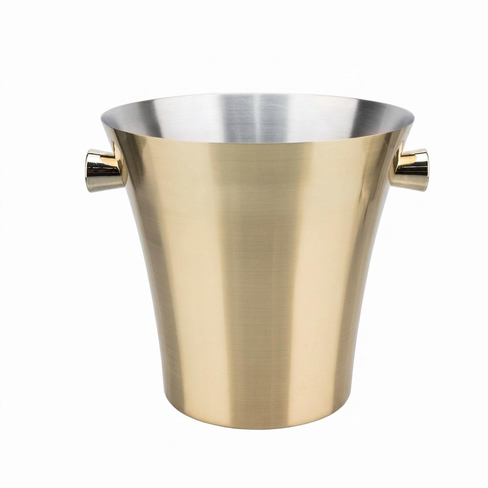 Ice Bucket Silver - Ведро для льда из нержавеющей стали,