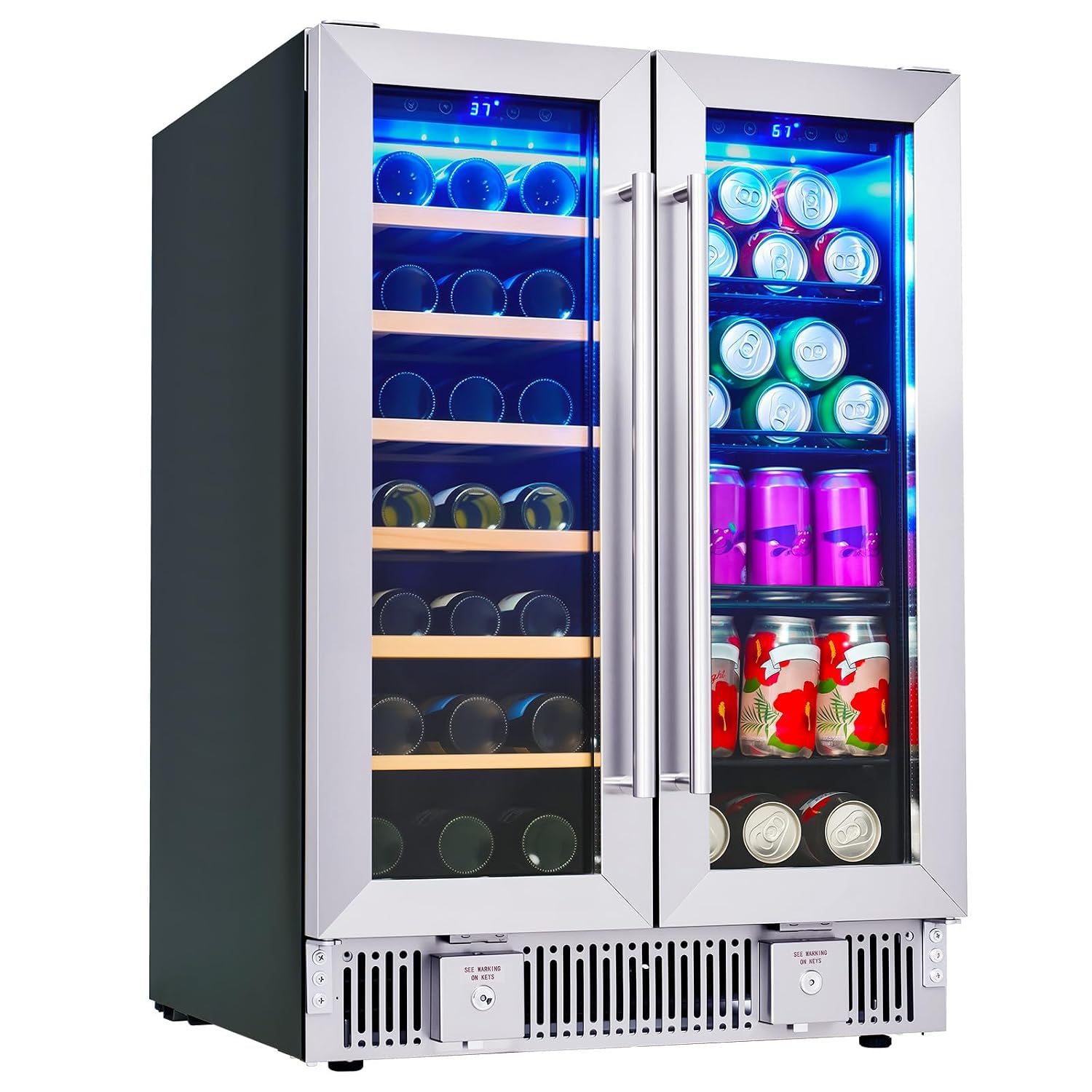 Холодильник для напитков, 24-д – обзор и цена Wine And Beer Undercounter Fridge