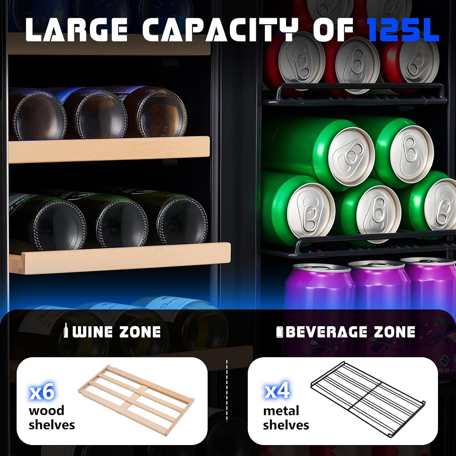 Холодильник для напитков, 24-д – обзор и цена Wine And Beer Undercounter Fridge
