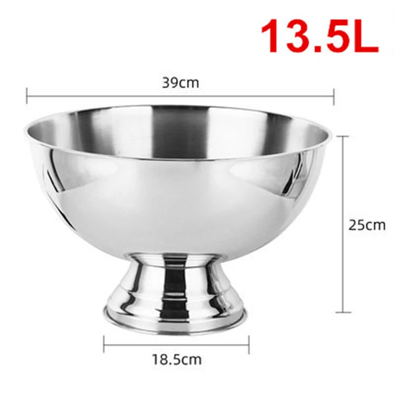 Большое ведро для шампанского, – обзор и цена Ice Bucket Silver