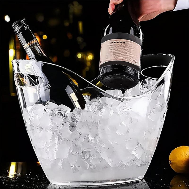 Прозрачное ведро для льда, ван – обзор и цена Ice Bucket Silver