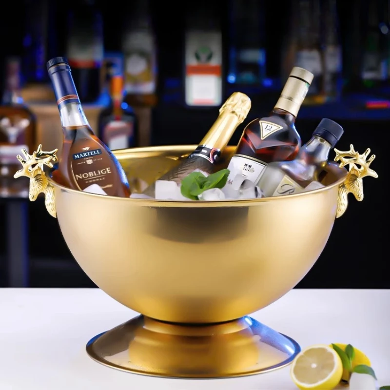 Ведерко для льда из нержавеюще – обзор и цена Wine Beer Holder