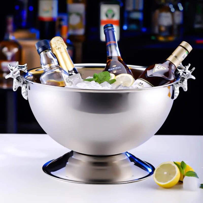 Ведерко для льда из нержавеюще – обзор и цена Wine Beer Holder