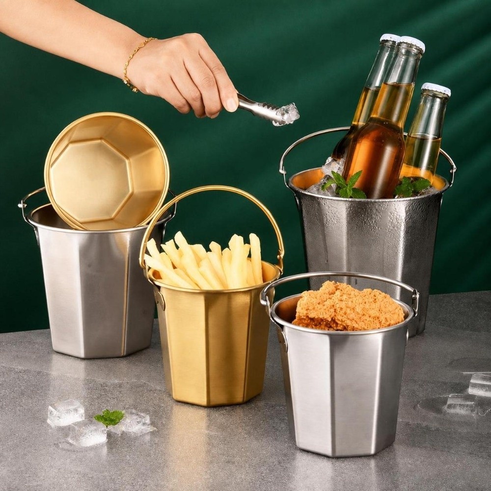 Мини-ведро для льда объемом 0, – обзор и цена Ice Bucket Silver