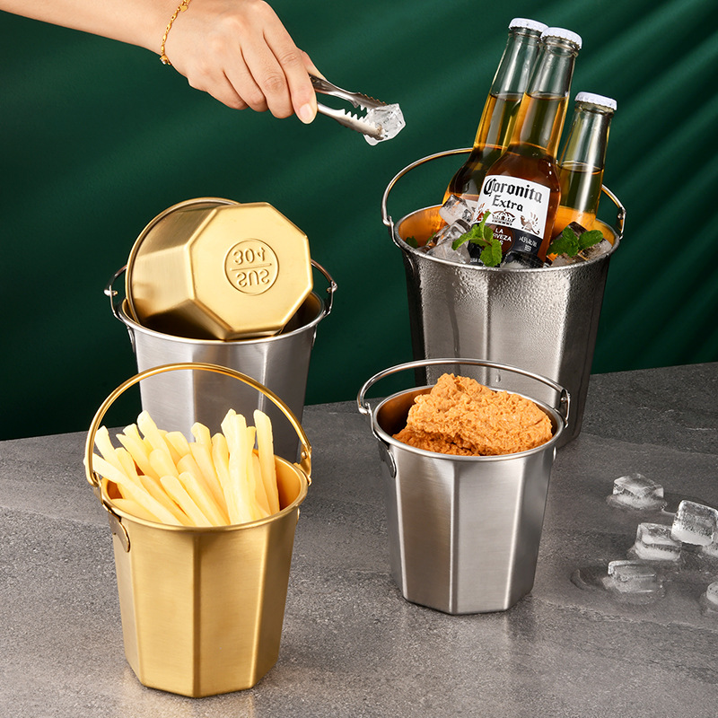 Мини-ведро для льда из нержаве – обзор и цена Ice Bucket Silver