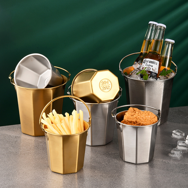 Мини-ведро для льда из нержаве – обзор и цена Ice Bucket Silver