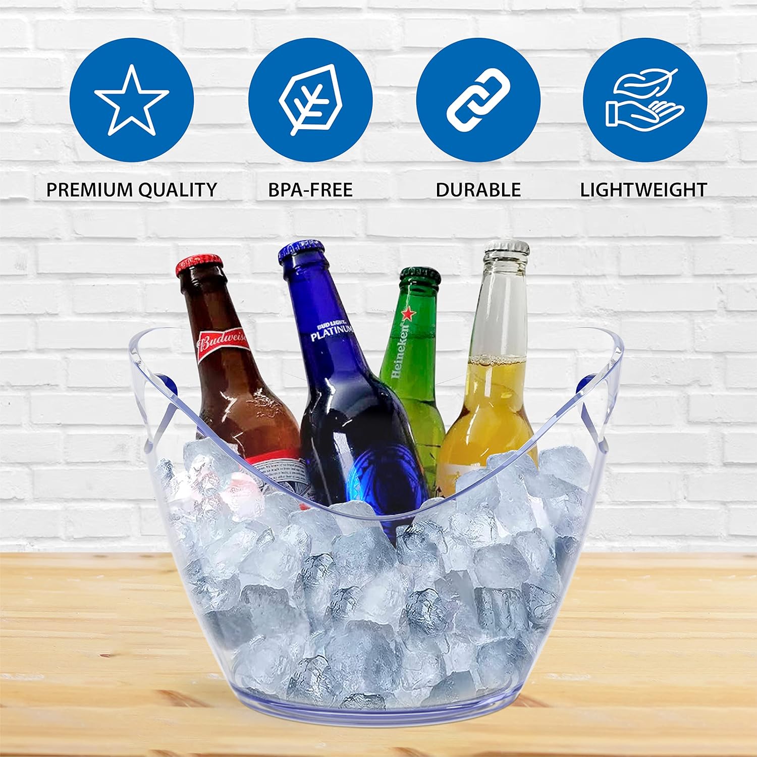 5 небьющихся ведер для льда из – обзор и цена Wine Beer Holder