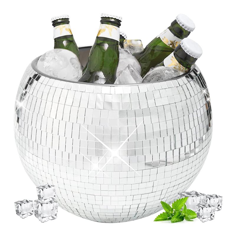 ABVS 4 шт. 10-дюймовые серебри – обзор и цена Ice Bucket Silver