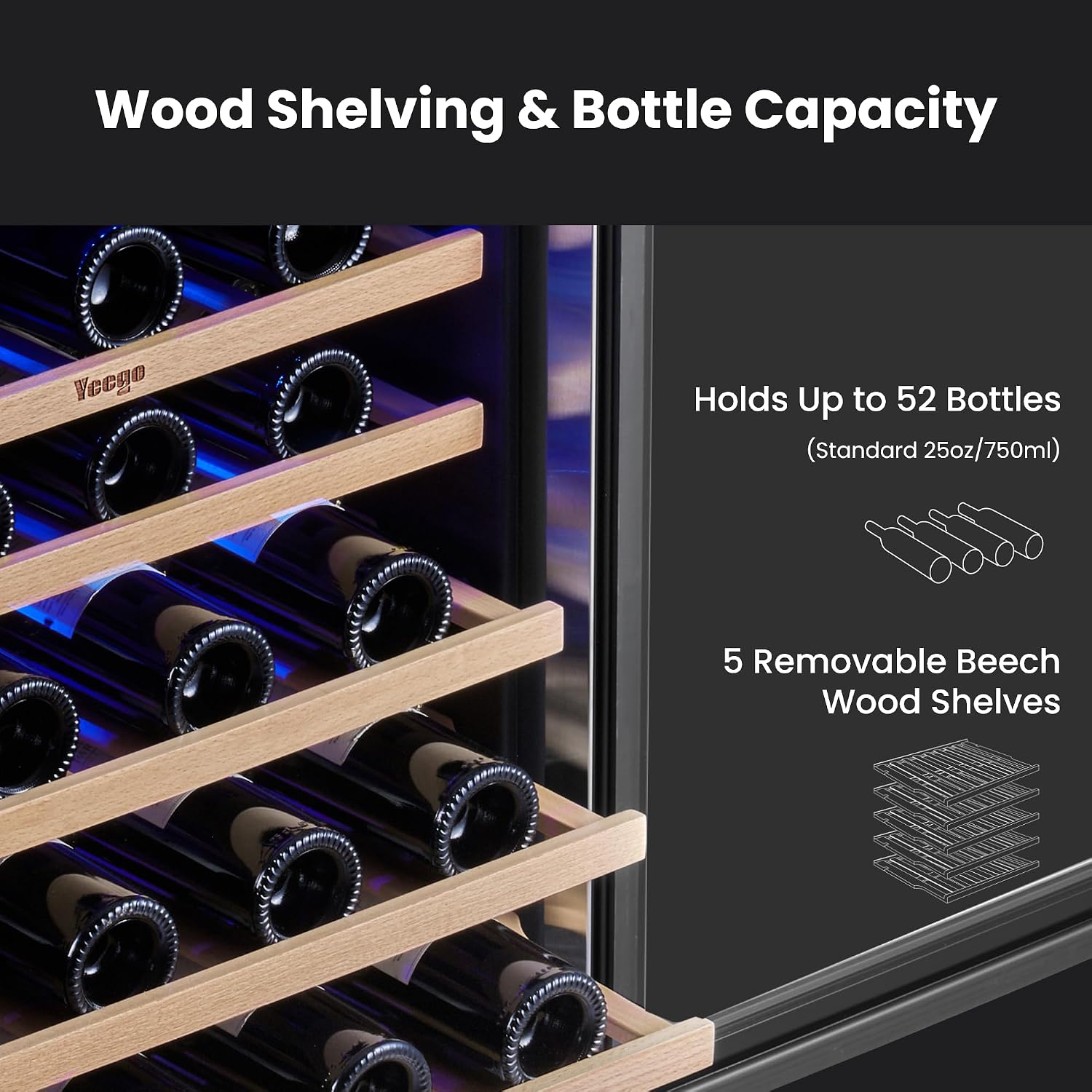 Винный холодильник Yeego - 24  – обзор и цена Wine And Beer Undercounter Fridge