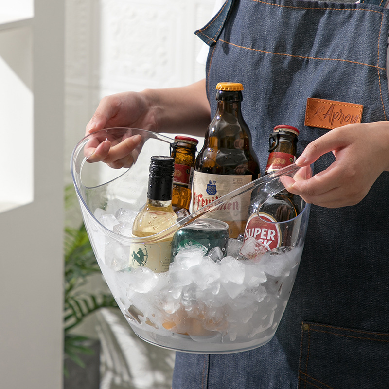 Ведро для льда 8 л, прозрачное – обзор и цена Wine Beer Holder