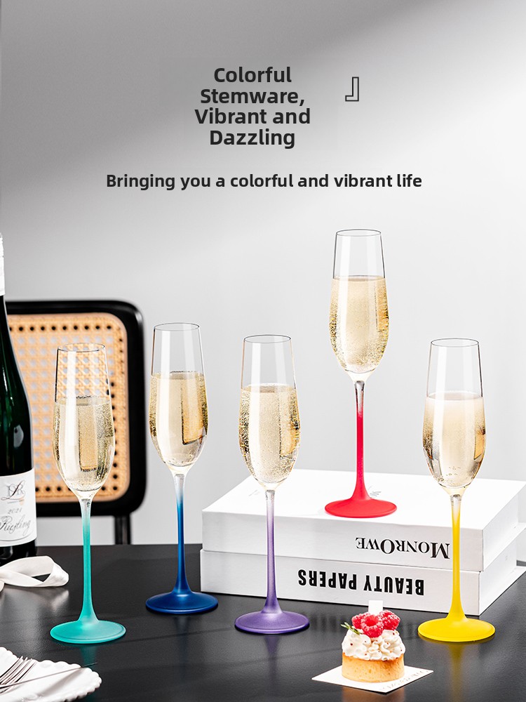 Новый набор бокалов для шампан – обзор и цена Wine Glass Set Crystal
