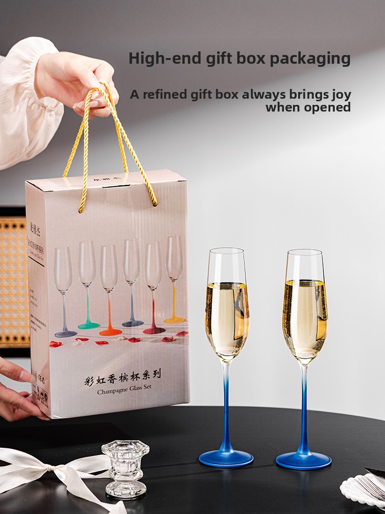 Новый набор бокалов для шампан – обзор и цена Wine Glass Set Crystal