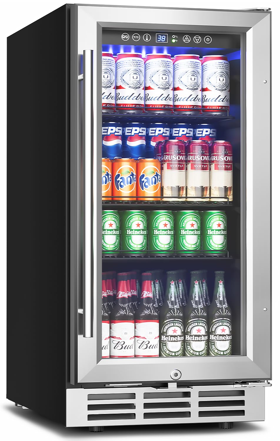 15-дюймовый встраиваемый холод – обзор и цена Wine And Beer Undercounter Fridge