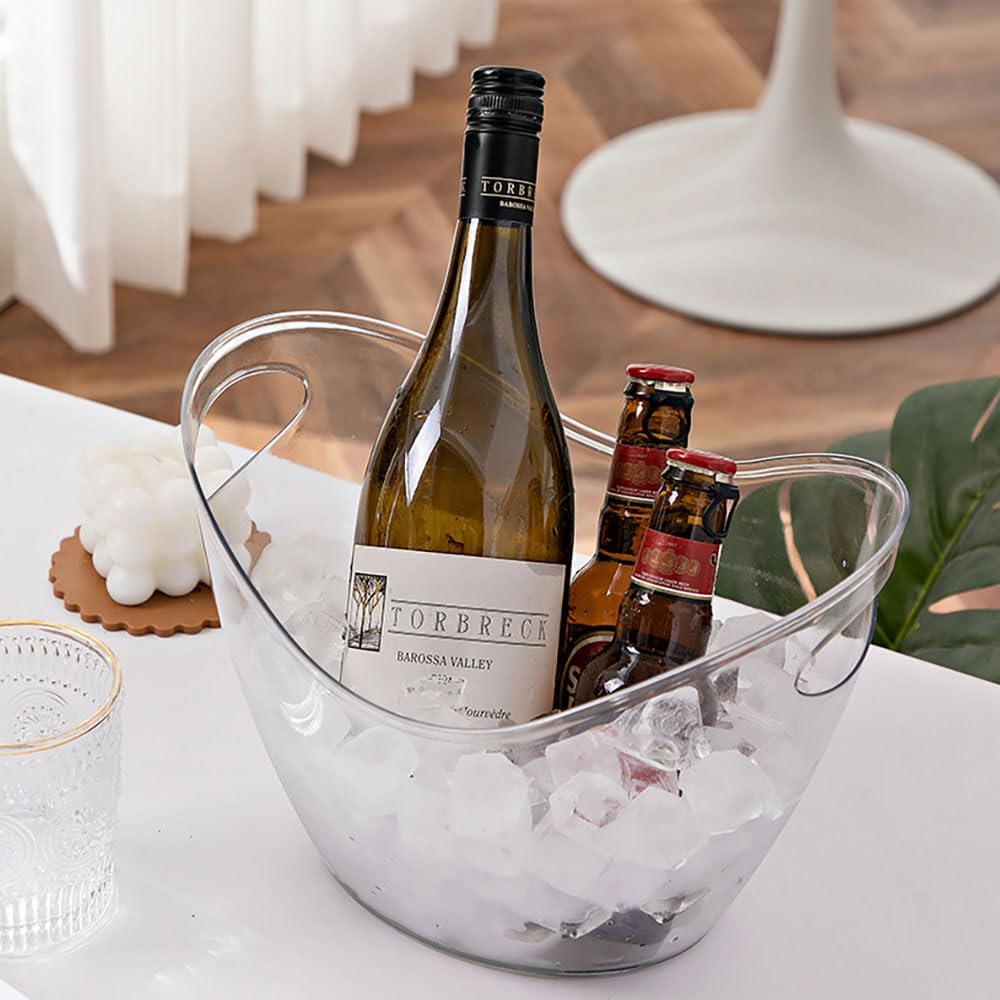 Прозрачное акриловое ведерко д – обзор и цена Wine Beer Holder