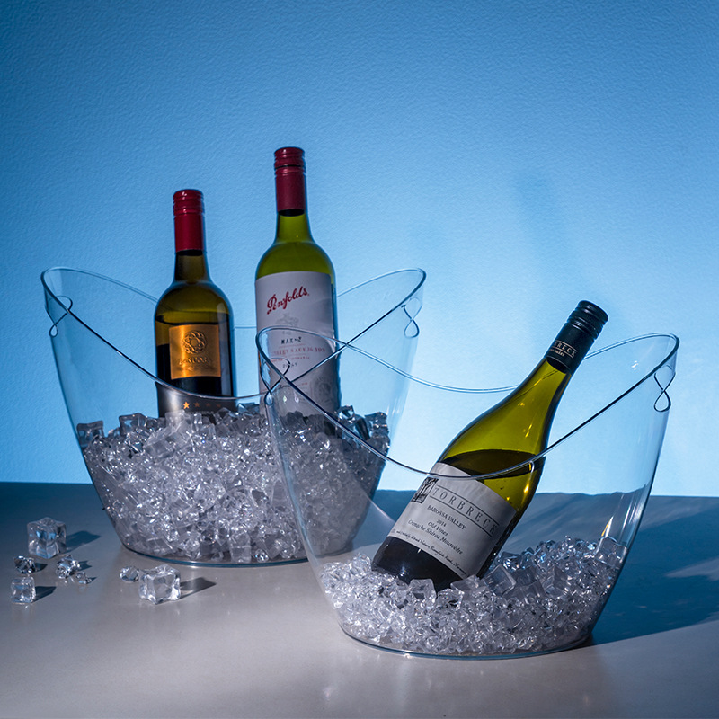 Прозрачное акриловое ведерко д – обзор и цена Wine Beer Holder